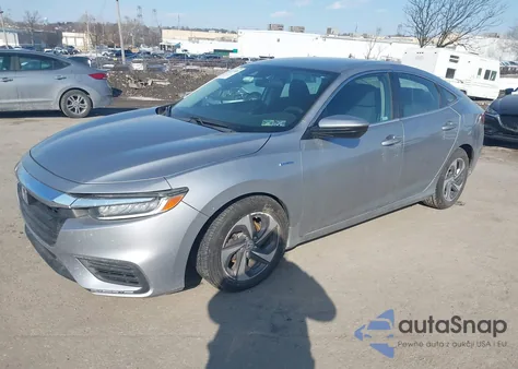 2019 Honda Insight Ex from USA, damaged, VIN 19XZE4F59KE024066